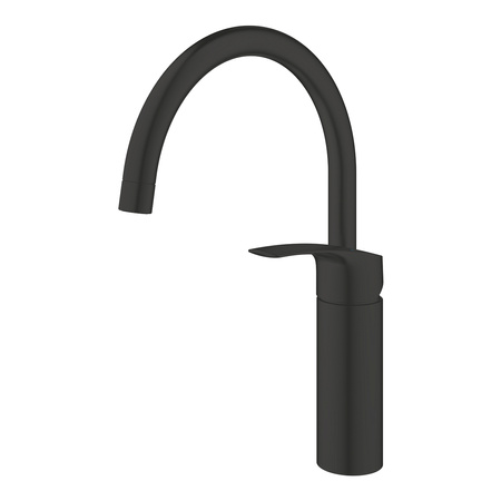 Grohe jednouchwytowa bateria kuchenna DN 15 Eurosmart czarny mat 332022433