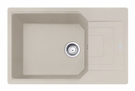 Franke zlewozmywak jednokomorowy wbudowywany Fragranite Urban UBG 611-78 XL, orzechowy 114.0687.276