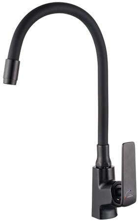 Invena bateria kuchenna z systemem Eco Start Ligaria, czarny BZ-39-004-L