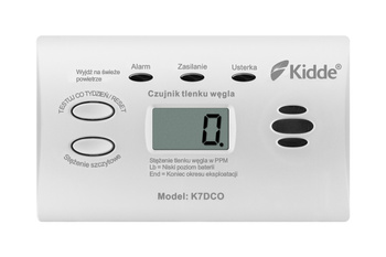 Kidde czujnik czadu z wyświetlaczem K7DCO