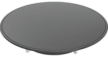 Geberit pokrywa odpływu d90, do syfonu brodzikowego, wysokość zasyfonowania 30/50mm, czarny mat 150.266.16.1
