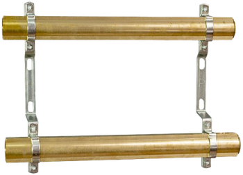 Perfexim rozdzielacz mosiężny, 9 obwodów L=453 PHA-100 30-100-0900-000