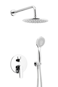 KFA bateria natryskowa podtynkowa TANZANIT (zestaw z deszczownią) 5029-501-00