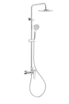 KFA deszczownia z baterią natryskową TANZANIT, chrom 5026-910-00