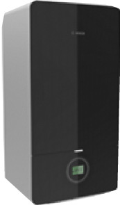 Bosch kocioł gazowy dwufunkcyjny Bosch Condens GC7000iW 20/28CB front czarny 7736901360