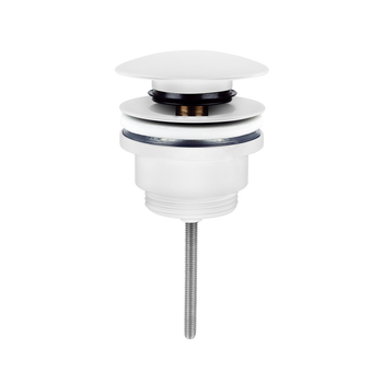 Instadrain korek klik-klak do umywalki z przelewem i bez przelewu, biały 2473