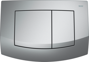 Tece TECEambia - przycisk chrom matowy, podwójny 9240225