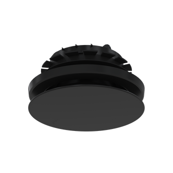 Zehnder anemostat wywiewny ComfoValve Luna E125, czarny 705613133