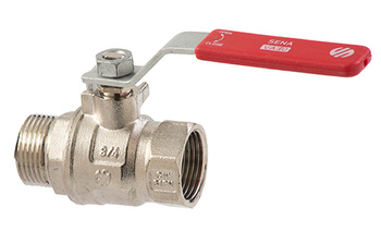 Arco zawór kulowy wodny SENA z rączką stalową 3/8" GZ x 3/8" GW 150602