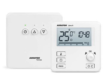 Auraton tygodniowy, bezprzewodowy regulator temperatury ze sterownikiem urządzenia grzewczego Libra SET AUR00LBR0SE00