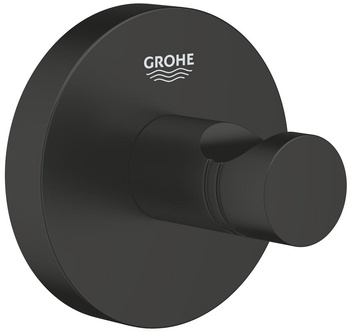 Grohe haczyk na płaszcz kąpielowy Essentials czarny mat 1024602430
