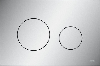 Tece przycisk spłukujący TECEloop do WC z tworzywa, chrom matowy 9240922