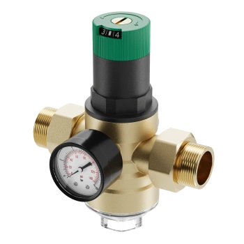 USTM membranowy reduktor ciśnienia z filtrem 1" REDUST1