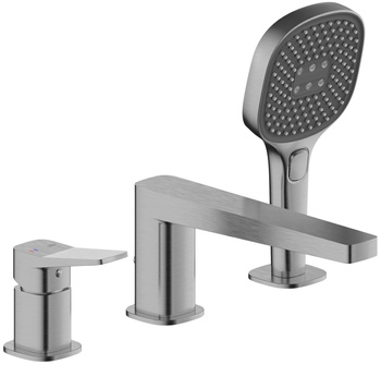 KFA bateria wannowa 3-otworowa Malaga, gun metal grey PVD 4525-210-61