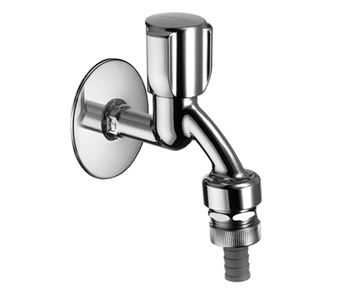 Schell zawór czerpalny z zaworem zwrotnym, antyskażeniowy COMFORT 1/2 z BSZ, NP chrom 033510699