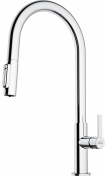 Franke bateria kuchenna filtrująca Maris Slim Clear Water J pull-out, chrom 120.0730.870