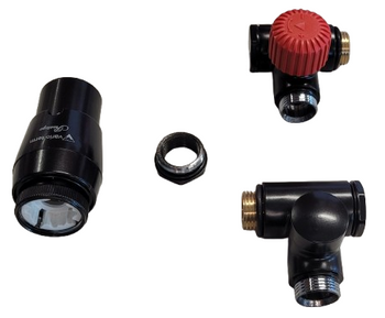 Vario Term zestaw termostatyczny Integra lewy czarny mat IGS0224CFK/L