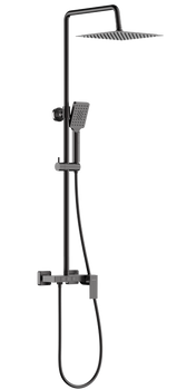 Valvex zestaw natryskowy z baterią natryskową ARS, gun metal 2420190