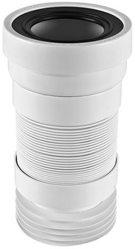 McAlpine rura WC harmonijkowa uniwersalna L-230>400mm WC-F23R-PL
