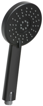 Invena słuchawka natryskowa 3f Dafni, czarny AS-02-004-S