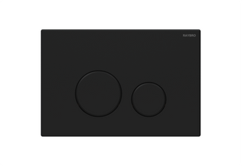 RAYBRO przycisk spłukujący do WC Cortado 35, czarny mat 100.666.035