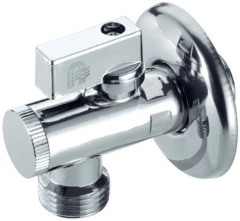 KFA zawór wodny kątowy z dźwignią i filtrem 1/2x1/2 707-010-15