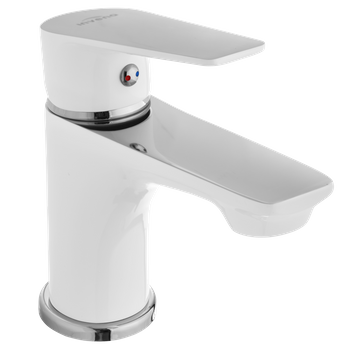 Invena bateria umywalkowa Dokos biała BU-19-002