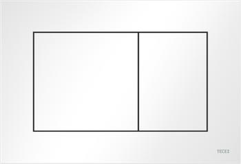 WYPRZEDAŻ: Tece TECEnow - przycisk biały, tworzywo 9240400