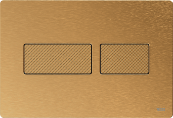 Tece przycisk spłukujący do WC TECEsolid metalowy, mosiądz szczotkowany 9240436