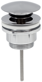 Instadrain korek klik-klak do umywalki z przelewem i bez przelewu, chrom 2271