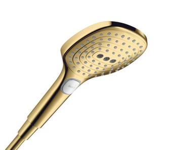 Hansgrohe główka prysznicowa Raindance Select E 120 3jet, złoty optyczny polerowany 26520990