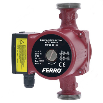 Ferro pompa 25-40 180 Weberman 0201W