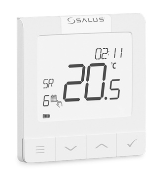 Salus ultra-cienki podtynkowy regulator OpenTherm, 230V WQ610