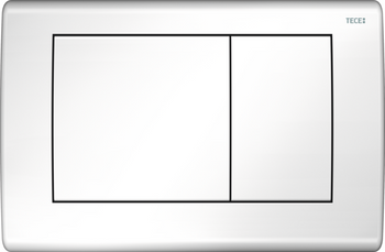 Tece TECEplanus - przycisk biały połysk, podwójny 9240324