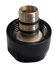 Vario Term złączka zaciskowa PE 16x2 M22x1.5 czarny mat M766B002024