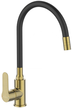 Invena bateria kuchenna Ksanti Plus, złoto szczotkowane BZ-37-009-L