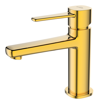 Invena bateria umywalkowa Glamour, złoty BU-02-009-V