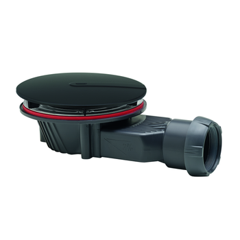 Wirquin odpływ brodzikowy Slim+ fi 90 mm, czarny mat 30724079