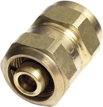 Tece śrubunek przejściowy z pierścieniem z mosiądzu do rur wielowarstwowych, 16 x Rp 1/2" TECEflex 740144