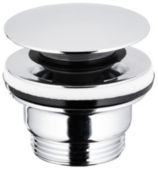 KFA uniwersalny, stalowy, okrągły spust klik-klak chrom 660-320-00