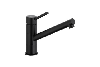 KFA bateria kuchenna stojąca ANDRA z obrotową wylewką, czarna 6533-915-81