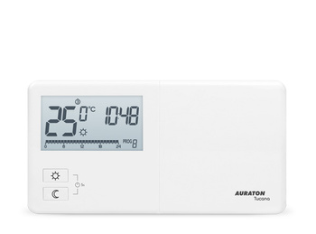 Auraton tygodniowy, przewodowy regulator temperatury Tucana, biały AUR00TUC00000
