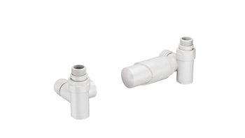 Tully zestaw termostatyczny zintegrowany biały TZTI/B