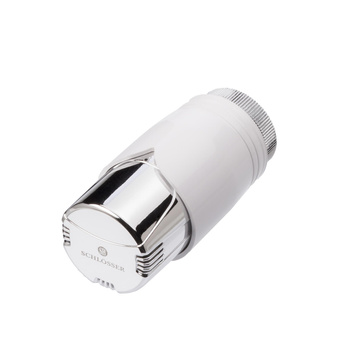 Schlosser głowica termostatyczna biała-chrom 600100011