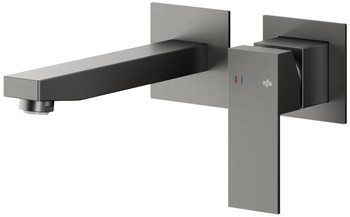 KFA bateria umywalkowa podtynkowa Logon, gun metal grey PVD 5139-810-61