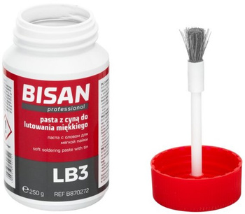 Bisan pasta do lutowania miękkiego LB3 250g B870272