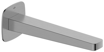 KFA wylot wannowy podtynkowy Malaga, gun metal grey PVD 836-007-61