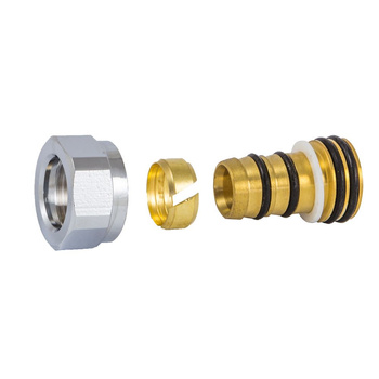 Schlosser złączka zaciskowa GW-M22x1,5-16x chrom/pex/ 602600006