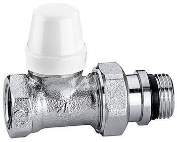 Caleffi zawór grzejnikowy, odcinający, prosty bez uszczelki gumowej, seria 432, 3/4" GZ 432503