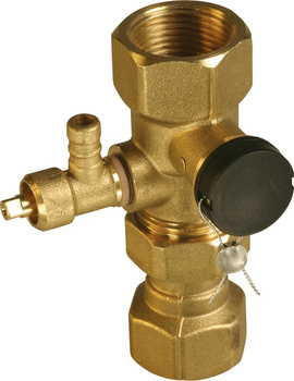 Afriso szybkozłącze do naczynia przeponowego, z zaworem rewizyjnym GW 3/4" 77924